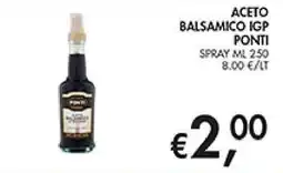Maxi Coal Aceto balsamico IGP Ponti offerta