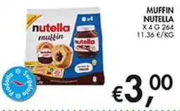 Maxi Coal Muffin Nutella offerta