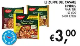 Maxi Coal Le zuppe del casale Findus offerta