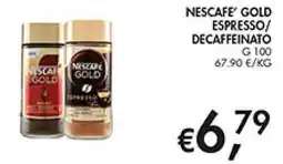 Maxi Coal Nescafé Gold Espresso/Decaffeinato offerta
