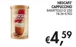 Maxi Coal Nescafe cappuccino offerta