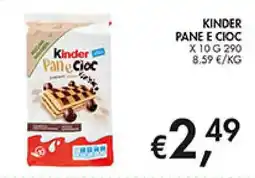 Maxi Coal Kinder Pane e Cioc offerta