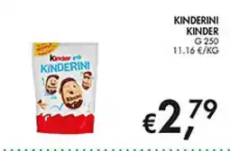 Maxi Coal Kinder Kinderini offerta