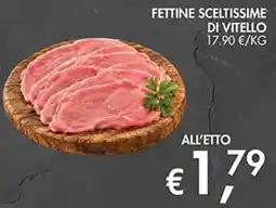 Maxi Coal Fettine sceltissime di vitello offerta