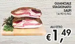Maxi Coal Guanciale stagionato Salpi offerta