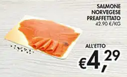Maxi Coal Salmone norvegese preaffettato offerta