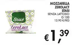 Maxi Coal Mozzarella zerolact stasi offerta