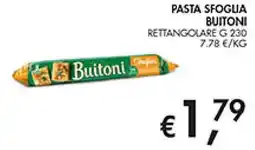 Maxi Coal Pasta sfoglia Buitoni offerta