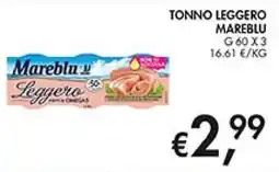 Maxi Coal Tonno leggero Mareblu offerta