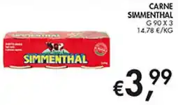 Maxi Coal Carne Simmenthal offerta
