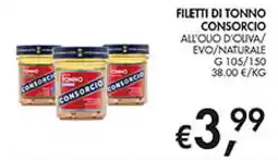 Maxi Coal Filetti di tonno consorcio offerta