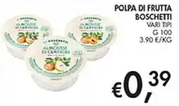 Maxi Coal Polpa di frutta Boschetti offerta