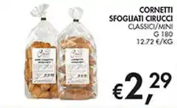 Maxi Coal Cornetti sfogliati cirucci classici offerta