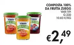 Maxi Coal Composta da frutta Zuegg offerta