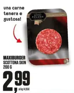 Coop Master Alleanza 3.0 Maxiburger Scottona Skin offerta