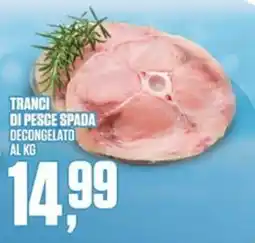 Coop Master Alleanza 3.0 Tranci di pesce spada offerta