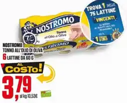 Coop Master Alleanza 3.0 Tonno all'olio di oliva Nostromo offerta