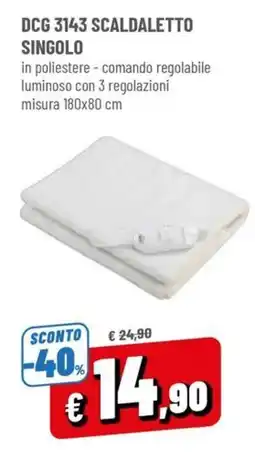 Famila DCG 3143 Scaldaleto Singolo offerta