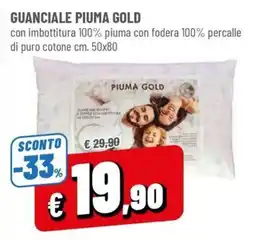 Famila Guanciale Piuma Gold offerta