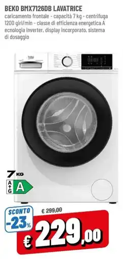 Famila Beko lavatrice offerta