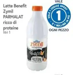Famila Superstore Latte Benefit Zymil Parmalat offerta