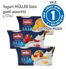 Famila Superstore Yogurt Müller Seta offerta