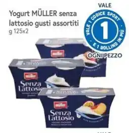 Famila Superstore Yogurt MÜLLER senza lattosio offerta