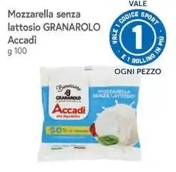Famila Superstore Mozzarella senza lattosio Accadi offerta
