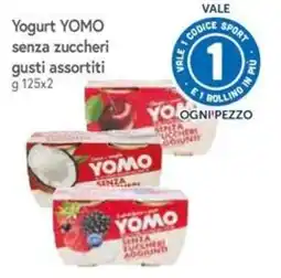 Famila Superstore Yogurt YOMO senza zuccheri offerta