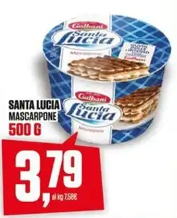 Coop Master Alleanza 3.0 Santa Lucia Mascarpone offerta