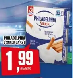 Coop Master Alleanza 3.0 Philadelphia Snack offerta