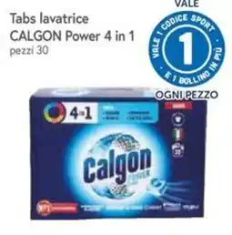 Famila Superstore Tabs lavatrice Calgon Power 4 in 1 offerta