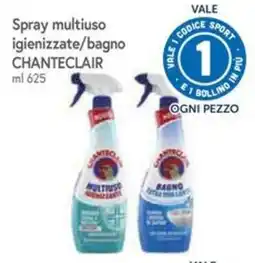 Famila Superstore Spray multiuso igienizzate/bagno Chanteclair offerta