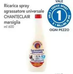 Famila Superstore Ricarica spray sgrassatore universale Chanteclair marsiglia offerta