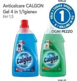 Famila Superstore Anticalcare CALGON Gel 4 in 1/igiene+ offerta