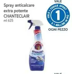 Famila Superstore Spray anticalcare extra potente Chanteclair offerta
