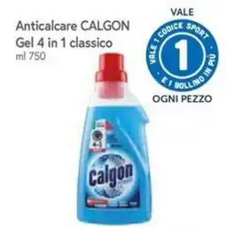 Famila Superstore Anticalcare CALGON Gel 4 in 1 classico offerta