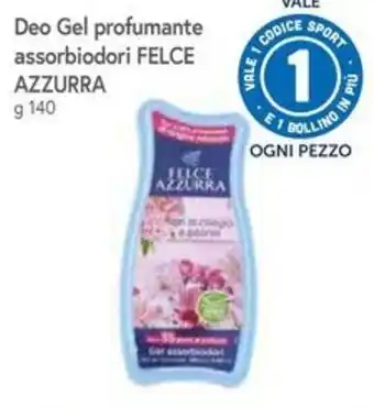 Deo Gel profumante assorbiodori Felce Azzurra
