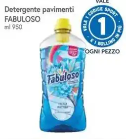Famila Superstore Detergente pavimenti Fabuloso offerta