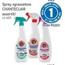 Famila Superstore Spray sgrassatore Chanteclair assortiti offerta