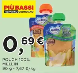 Poli Pouch 100% Mellin offerta