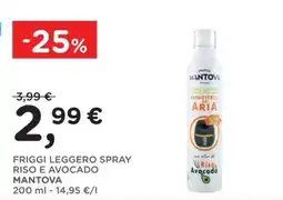 Poli Friggi leggero spray riso e avocado Mantova offerta