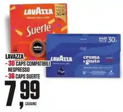Coop Master Alleanza 3.0 Lavazza caps compatibili Nespresso offerta