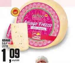 Coop Master Alleanza 3.0 Asiago Fresco offerta