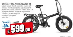 Famila Bici elettrica pieghevole fat 20 offerta