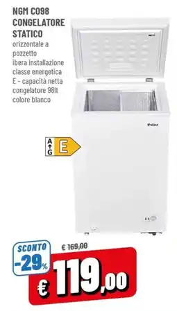 Famila Congelatore statico NGM offerta