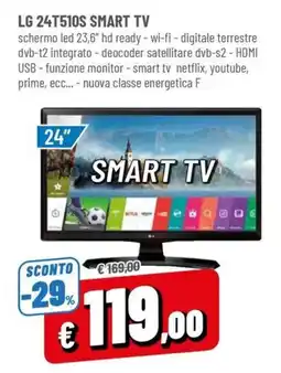 Famila LG 24T510S SMART TV offerta