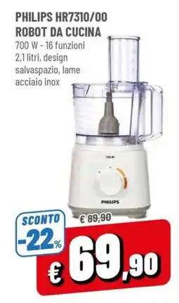Famila Philips robot da cucina offerta