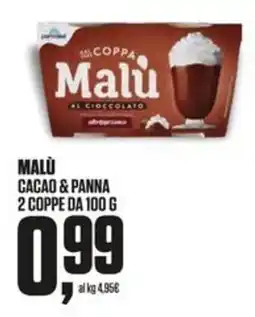 Coop Master Alleanza 3.0 Malù cacao & panna offerta