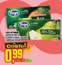 Coop Master Alleanza 3.0 Yoga Optimum Succhi di frutta classici o senza zuccheri offerta